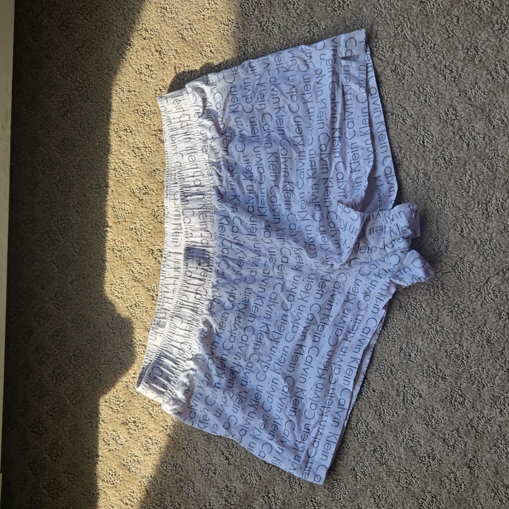 Calvin klein pajama shorts Black and white size medium m cute summer ck sweats